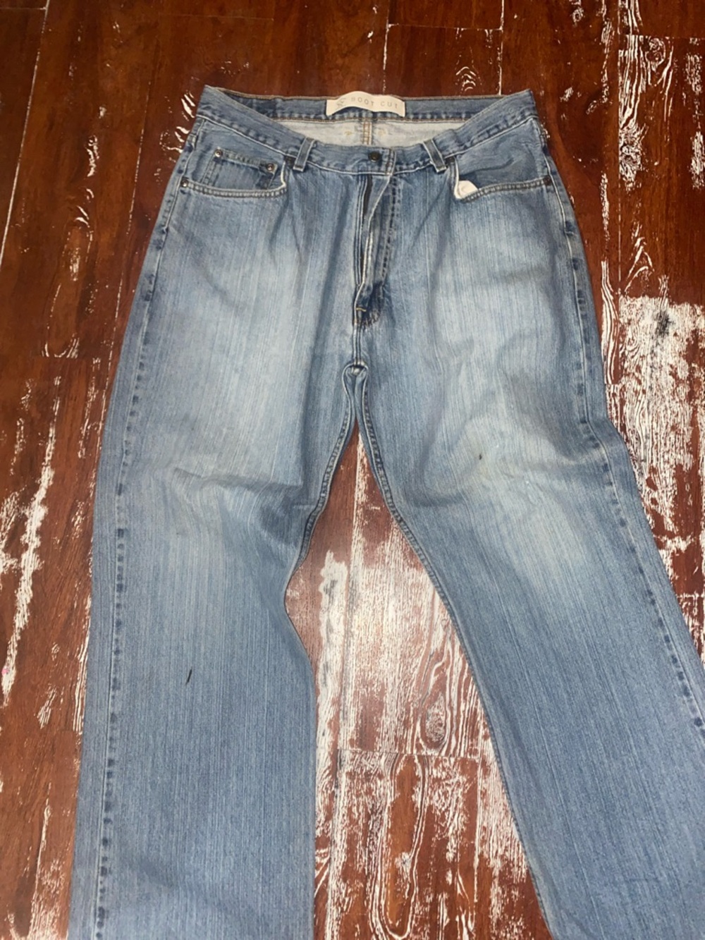 Arizona Jean Company Light Blue Straight-Leg Men’s Jeans